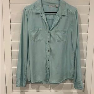 Halogen Tencel Button up shirt